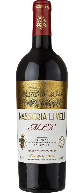 Primitivo Salento Masseria Li Veli MLV IGT