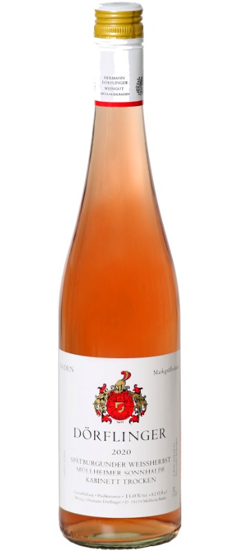 Spätburgunder Rosé Müllheimer Sonnhalde Kabinett