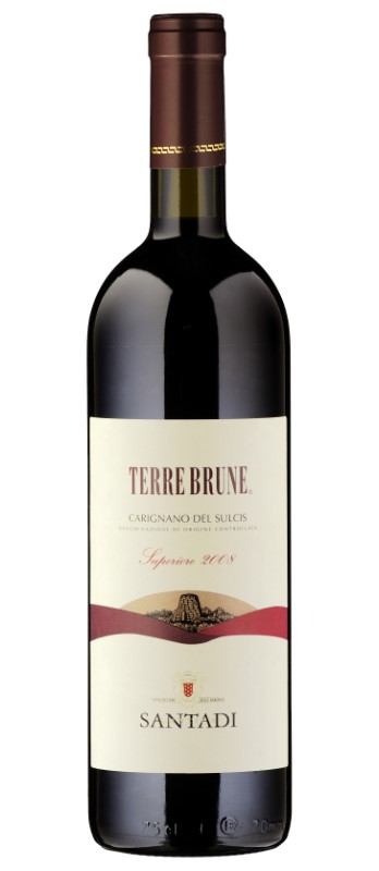 Carignano del Sulcis superiore 
Terre Brune DOC